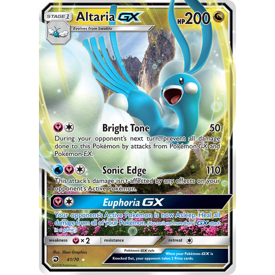 Altaria-GX (41/70) Dragon Majesty