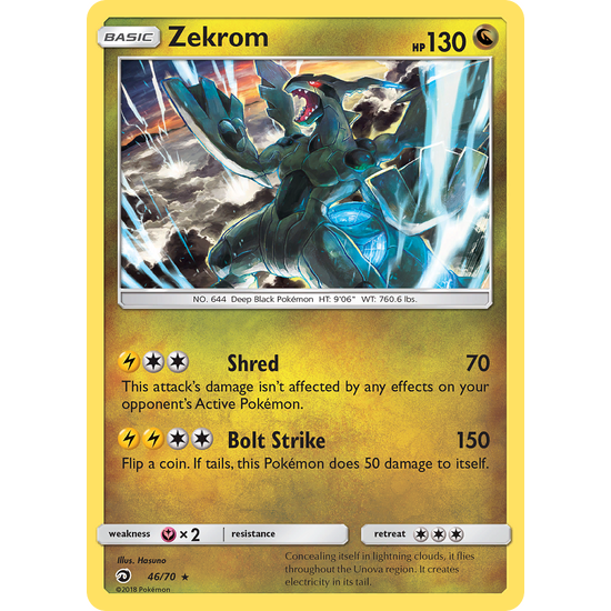 Zekrom (46/70) Dragon Majesty
