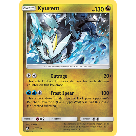 Kyurem (47/70) Dragon Majesty