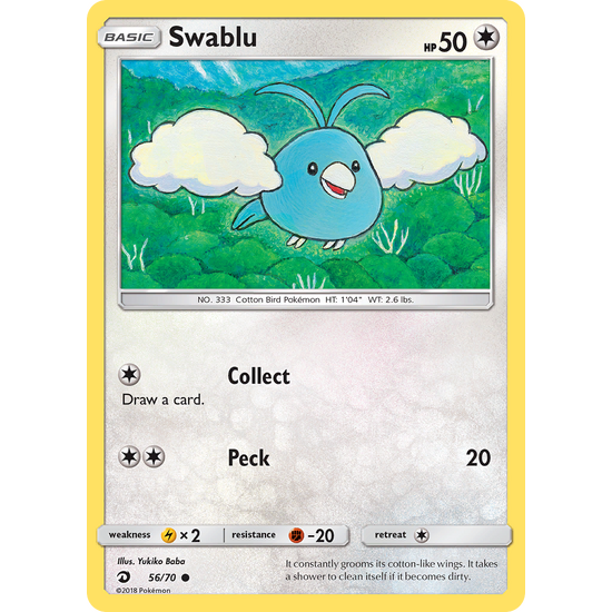 Swablu (56/70) Dragon Majesty
