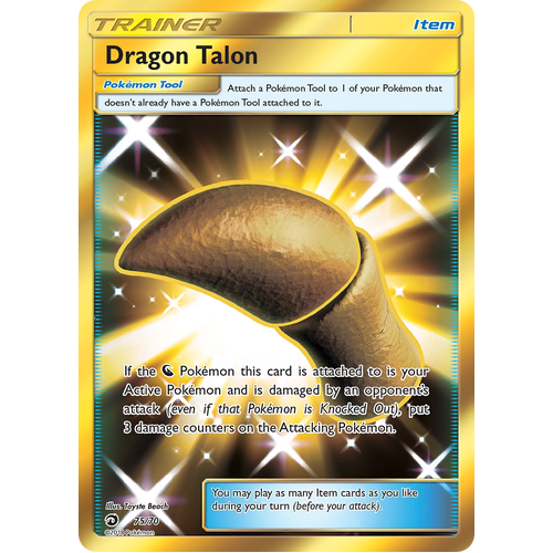 Dragon Talon Secret Hyper Rare (75/70) Dragon Majesty