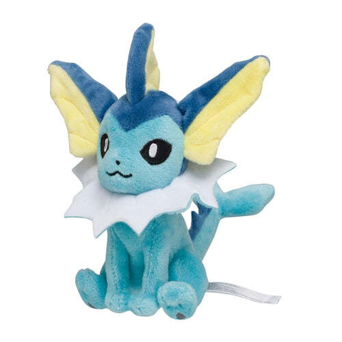 Vaporeon Pokemon Fit Plush #134 - Pokemon Centre Japan Poké Plush