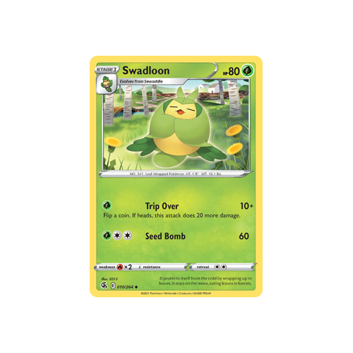 Swadloon Uncommon 010/264 Fusion Strike Singles