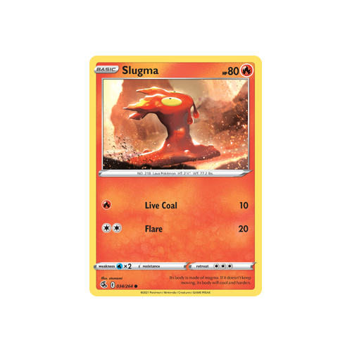 Slugma Common 034/264 Fusion Strike Singles