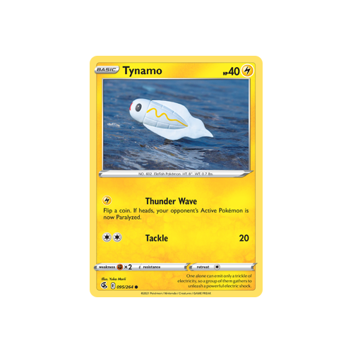 Tynamo Common 095/264 Fusion Strike Singles