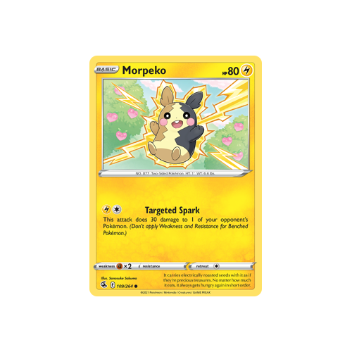 Morpeko (109) Common 109/264 Fusion Strike Singles