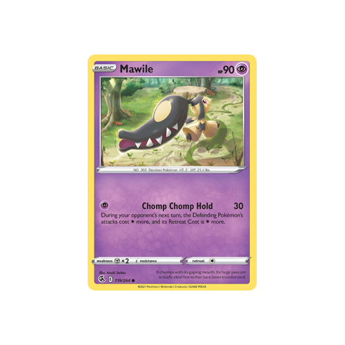 Mawile Common 119/264 Fusion Strike Singles