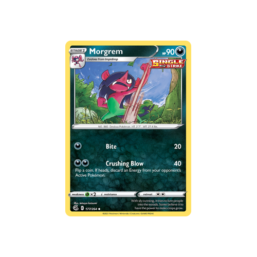 Morgrem Uncommon 177/264 Fusion Strike Singles