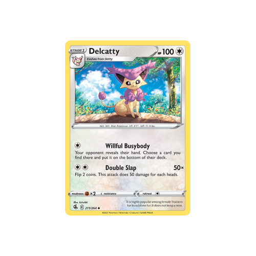 Delcatty Uncommon 211/264 Fusion Strike Singles