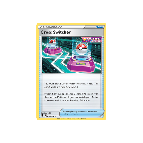 Cross Switcher Uncommon 230/264 Fusion Strike Singles