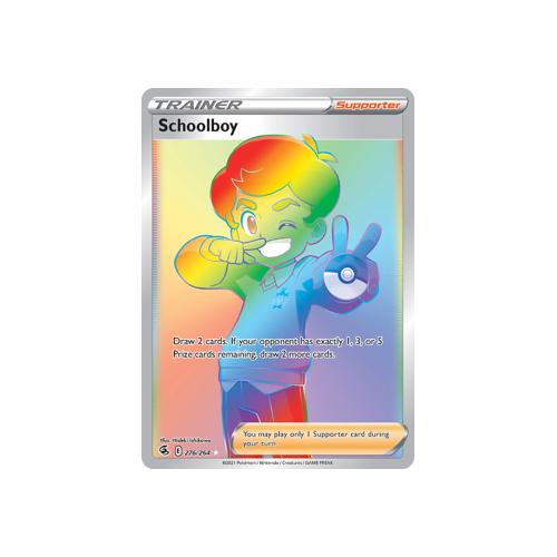 Schoolboy (Secret) Secret Rare 276/264 Fusion Strike Singles