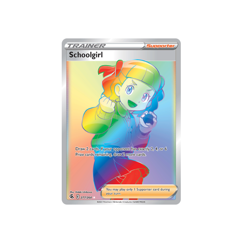 Schoolgirl (Secret) Secret Rare 277/264 Fusion Strike Singles