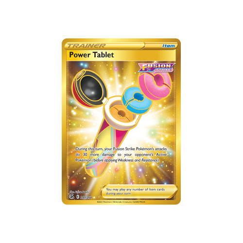 Power Tablet (Secret) Secret Rare 281/264 Fusion Strike Singles