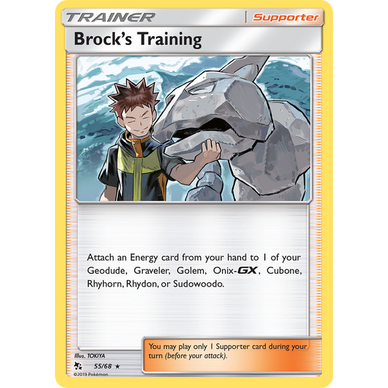 Brock's Training Hidden Fates (55/68)