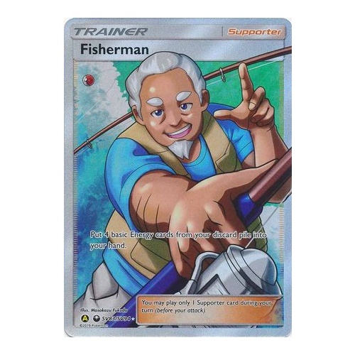 Fisherman Full Art Shiny Vault Hidden Fates (SV83/SV94)