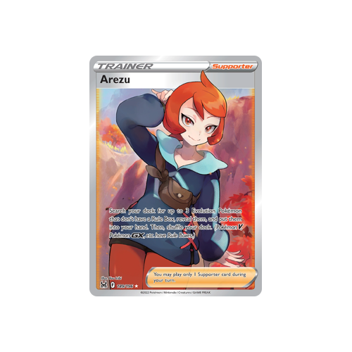Arezu (Full Art) 189/196 Ultra Rare Lost Origin Single