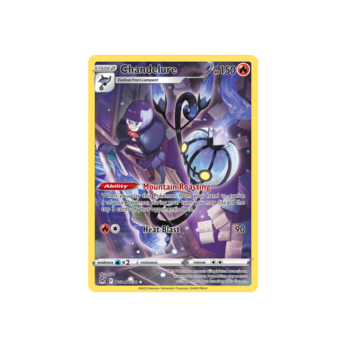 Chandelure TG04/TG30 Ultra Rare Lost Origin Single