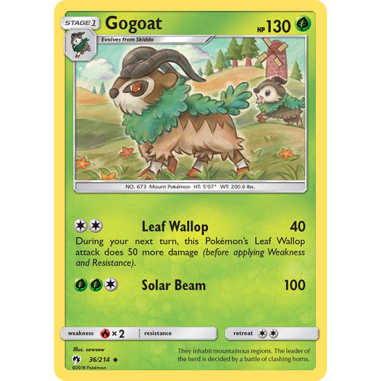 Gogoat (36/214) Lost Thunder