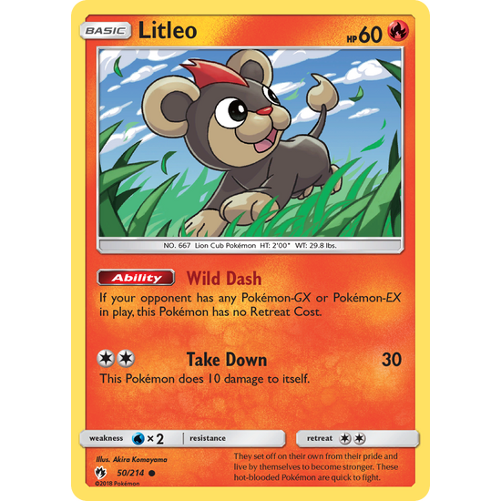 Litleo (50/214) Lost Thunder