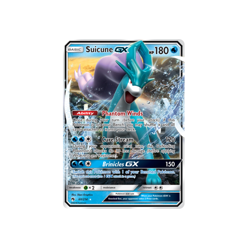 Suicune GX (60/214) Lost Thunder