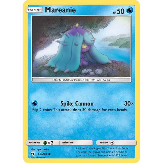 Mareanie (68/214) Lost Thunder