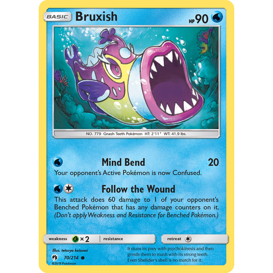 Bruxish (70/214) Lost Thunder