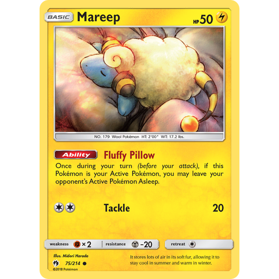 Mareep (75/214) Lost Thunder