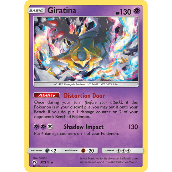 Giratina (97/214) Lost Thunder