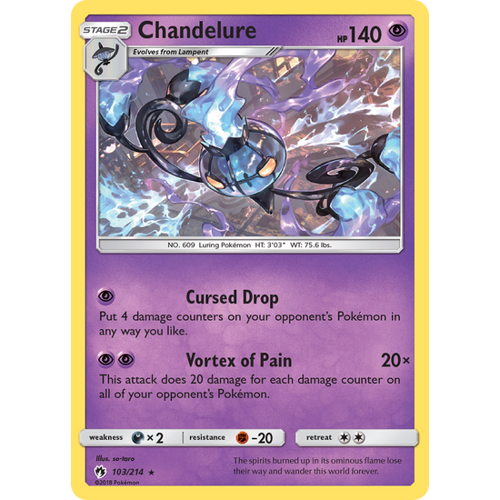 Chandelure (103/214) Lost Thunder