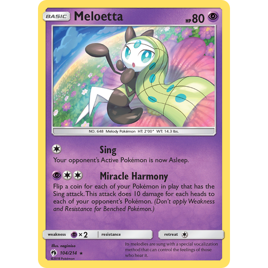 Meloetta (104/214) Lost Thunder