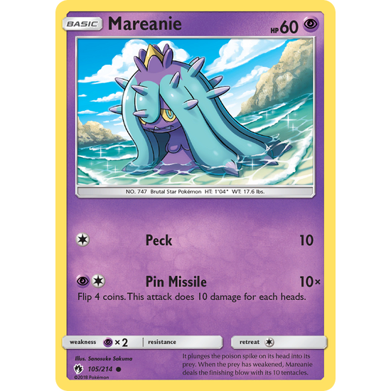 Mareanie (105/214) Lost Thunder