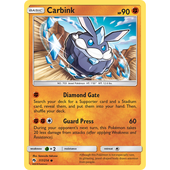 Carbink (117/214) Lost Thunder