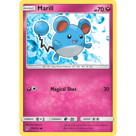 Marill (135/214) Lost Thunder