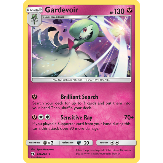 Gardevoir (141/214) Lost Thunder