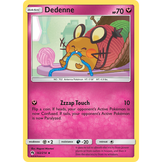 Dedenne (142/214) Lost Thunder