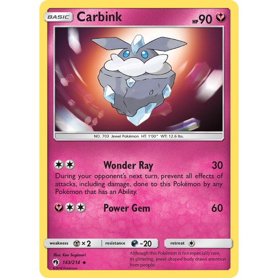 Carbink (143/214) Lost Thunder