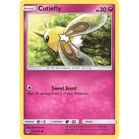 Cutiefly (145/214) Lost Thunder