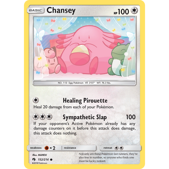 Chansey (152/214) Lost Thunder