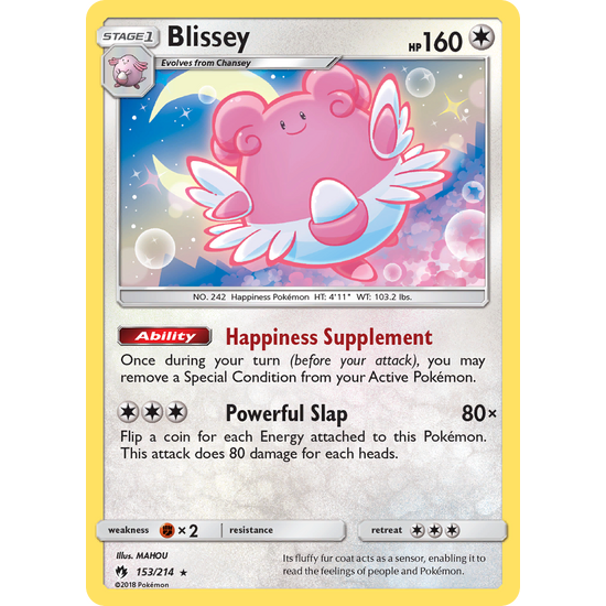 Blissey (153/214) Lost Thunder