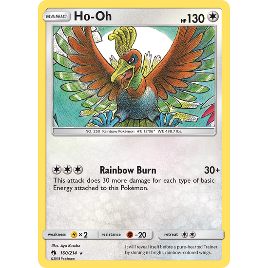 Ho-Oh (160/214) Lost Thunder