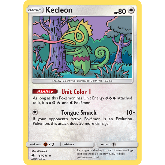 Kecleon (161/214) Lost Thunder