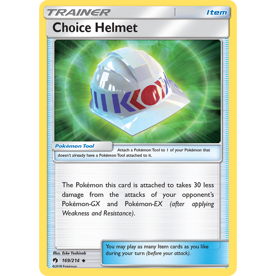 Choice Helmet (169/214) Lost Thunder