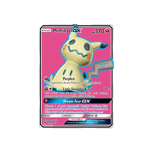 Mimikyu GX Full Art (206/214) Lost Thunder