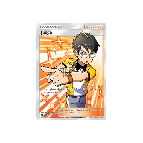 Judge  Full Art (209/214) Lost Thunder