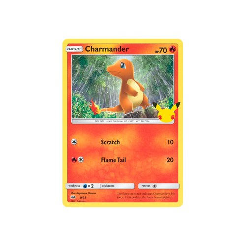 Charmander 9/25 25th Annv Promo