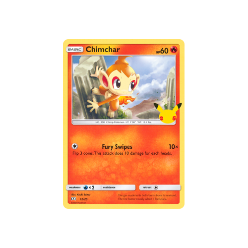 Chimchar 12/25 25th Annv Promo