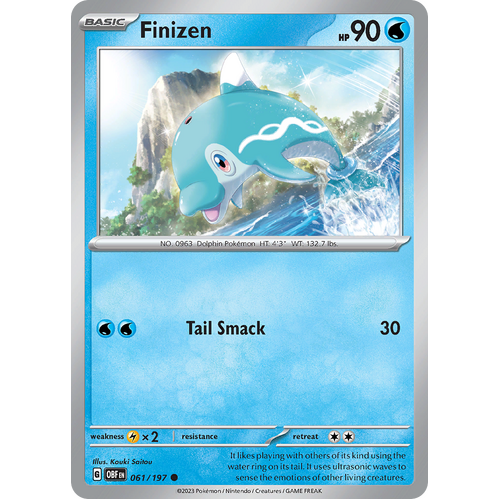 Finizen 061/197 Common Scarlet & Violet Obsidian Flames Card