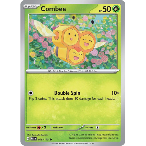 Combee 008/193 Common Paldea Evolved Pokemon Card