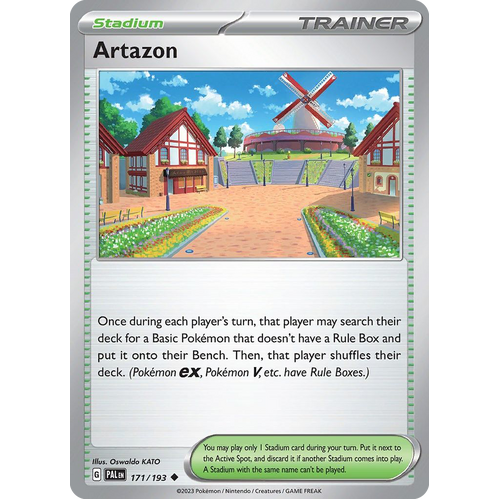 Artazon 171/193 Uncommon Paldea Evolved Pokemon Card