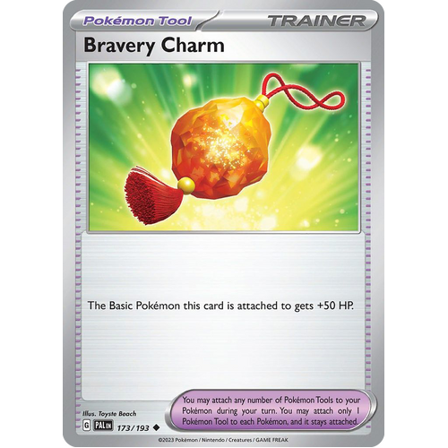 Bravery Charm 173/193 Uncommon Paldea Evolved Pokemon Card